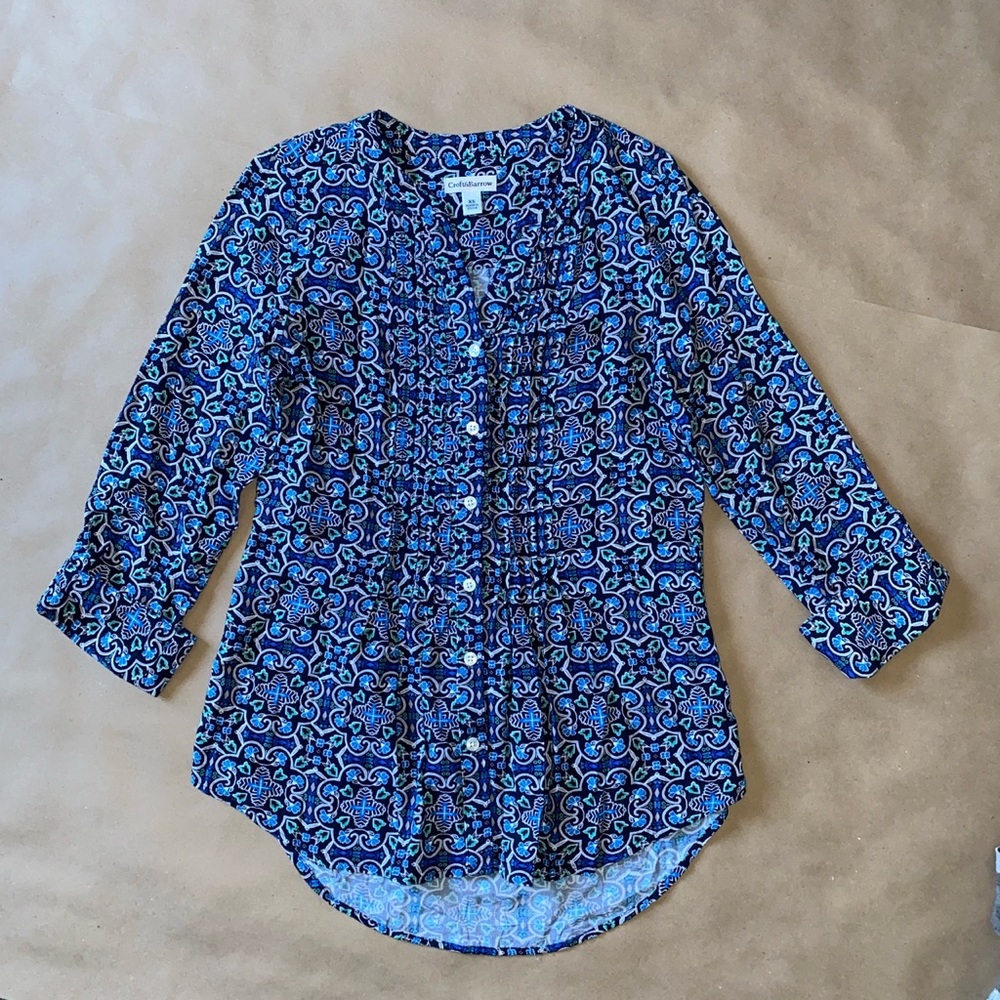 Croft & Barrow Tunic Wmns SX